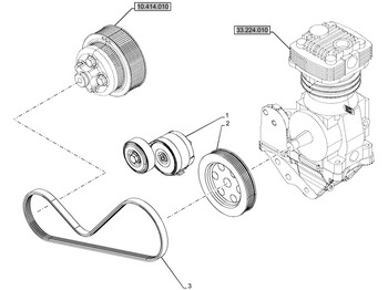Tensor de correa NEW HOLLAND