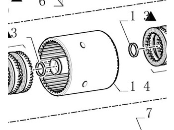 Maza de embrague NEW HOLLAND
