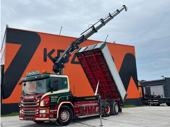 Camión volquete SCANIA P 410