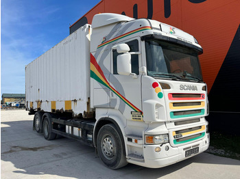Camión caja cerrada Scania R 480 6x2*4 RETARDER / BOX L=7468 mm: foto 2