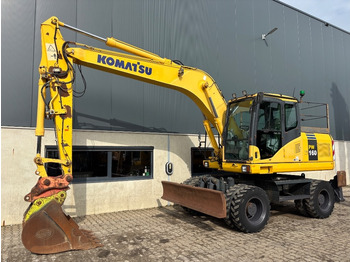 Excavadora de ruedas KOMATSU PW140