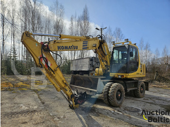 Excavadora de ruedas KOMATSU PW130