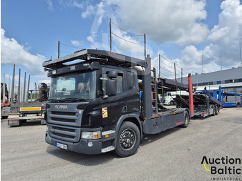 Camión portavehículos SCANIA P 420