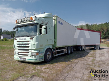Camión caja cerrada SCANIA R 480