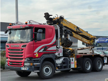 Camión forestal Scania R580 6x4 full steel*3pedal opticruise*R580 V8*: foto 4