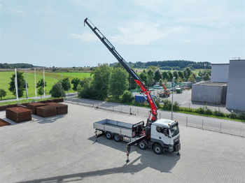 Camión caja abierta MAN