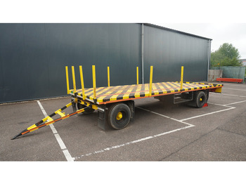 Remolque plataforma/ Caja abierta 2 AXLE FLATBED FARM TRAILER: foto 3