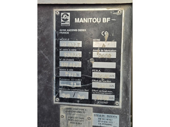 Manipulador telescópico MANITOU MT 932