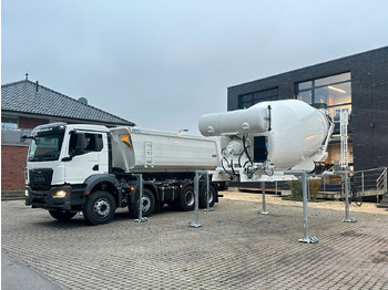 Leasing de  MAN TGS 41.480 8x4 WECHSELSYSTEM KIPPER+MISCHER MAN TGS 41.480 8x4 WECHSELSYSTEM KIPPER+MISCHER: foto 1