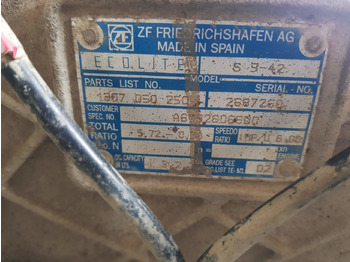 Caja de cambios y piezas para Camión MB Gearbox S5-42: foto 2 Caja de cambios y piezas para Camión MB Gearbox S5-42: foto 2