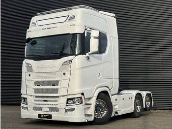 Cabeza tractora Scania S580 V8 / FULL AIR / RETARDER / BOOGIE: foto 1