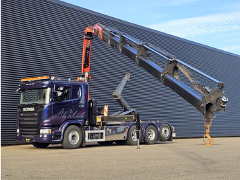 Camión multibasculante, Camión grúa Scania G490 8x4*4 / PALFINGER CRANE + HOOKLIFT: foto 3