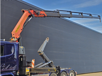 Camión multibasculante, Camión grúa Scania G490 8x4*4 / PALFINGER CRANE + HOOKLIFT: foto 2