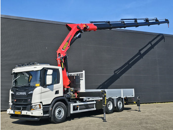 Camión grúa SCANIA P 410