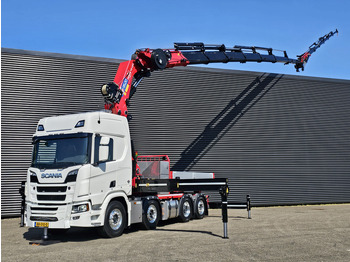 Camión grúa SCANIA R