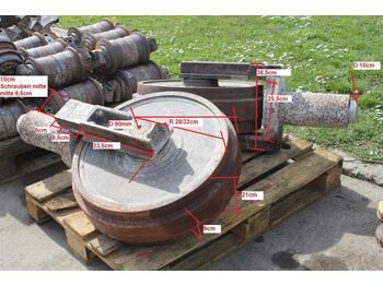Piezas del tren de rodaje LIEBHERR