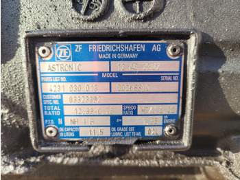Caja de cambios para Autogrúa ZF GMK 3055 Gearbox ZF Astronic 12 AS 2302: foto 5 Caja de cambios para Autogrúa ZF GMK 3055 Gearbox ZF Astronic 12 AS 2302: foto 5