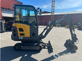 Excavadora de cadenas Grävmaskin Volvo EC18D med maskintrailer och redskap: foto 5