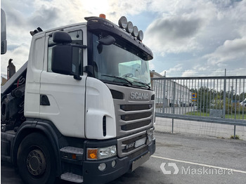 Camión multibasculante, Camión grúa Lastväxlare Scania G400LB8X4*4HNA med HIAB kran: foto 4
