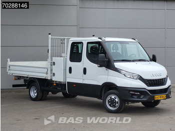 Furgoneta caja abierta Iveco Daily 35C16 Open Laadbak met Kist Dubbel Cabine Dubbellucht 3,5t Trekhaak Navi Airco Cruise Camera Euro6 Pritsche Pickup Open Box 2m3: foto 3