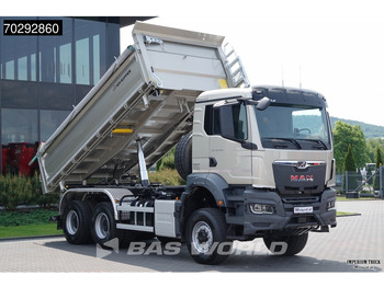 Camión volquete MAN TGS 33.480 TGS 6X6 6x6 3-Way Kipper Big-Axle Euro 6: foto 3