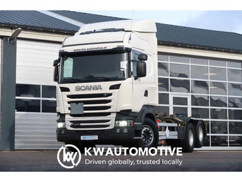 Camión con equipo de cable SCANIA R 450