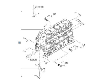 Bloque de cilindros IVECO