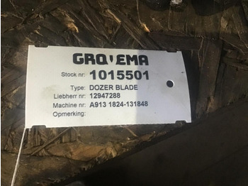 Hoja de bulldozer LIEBHERR