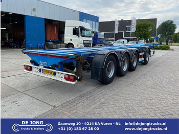 Semirremolque portacontenedore/ Intercambiable D-TEC