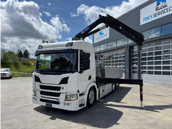 Camión grúa SCANIA P 410