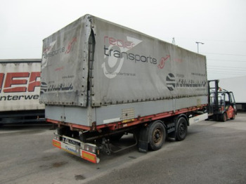 Remolque portacontenedore/ Intercambiable Krone ZZ/DC07 Tandem-Lafette, Standard,   BPW-Achsen, Heckabstützung ohne Container: foto 3