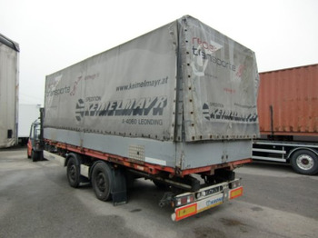 Remolque portacontenedore/ Intercambiable Krone ZZ/DC07 Tandem-Lafette, Standard,   BPW-Achsen, Heckabstützung ohne Container: foto 4