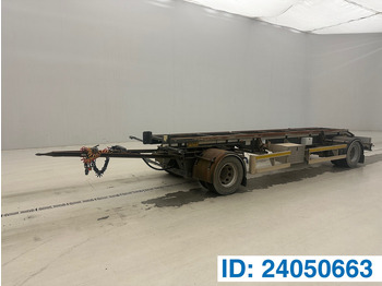 Remolque portacontenedore/ Intercambiable TURBO'S HOET