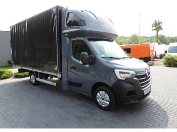 Furgoneta con lona RENAULT MASTER TARPAULIN 10 PALLETS WEBASTO CRUISE CONTROL LED LIGHTS PNEUMATICS AIR CONDITIONING  165HP: foto 4