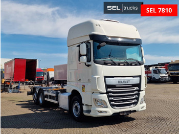 Camión portacontenedore/ Intercambiable DAF XF 460 FAN / Intarder / Lenkachse / Standklima: foto 3