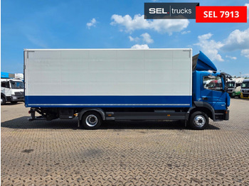 Camión caja cerrada Mercedes-Benz Atego 1221 / Ladebordwand: foto 4