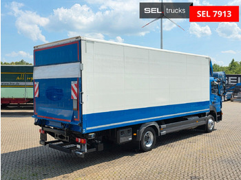 Camión caja cerrada Mercedes-Benz Atego 1221 / Ladebordwand: foto 5