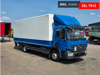 Camión caja cerrada Mercedes-Benz Atego 1221 / Ladebordwand: foto 3