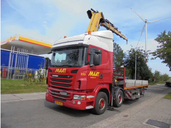 Camión grúa SCANIA