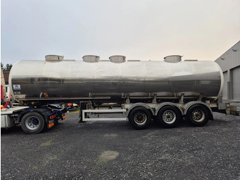 Semirremolque cisterna para transporte de leche Magyar 30500L INSULATED INOX TANK - 4 COMP: foto 2 Semirremolque cisterna para transporte de leche Magyar 30500L INSULATED INOX TANK - 4 COMP: foto 2