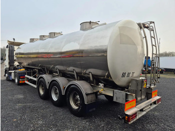 Semirremolque cisterna para transporte de leche Magyar 30500L INSULATED INOX TANK - 4 COMP: foto 3 Semirremolque cisterna para transporte de leche Magyar 30500L INSULATED INOX TANK - 4 COMP: foto 3