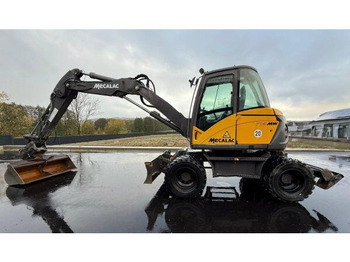 Excavadora de ruedas MECALAC