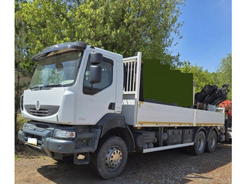 Camión caja abierta RENAULT Kerax 370