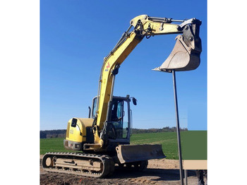 Excavadora de cadenas WACKER NEUSON EZ80 E14-03 gummi 8t rubber: foto 2