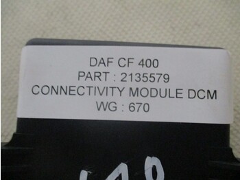 Sistema eléctrico para Camión DAF 2135579 Connectiviteit DCM module: foto 2