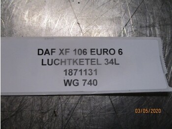 Piezas de freno para Camión DAF XF 106 1871131 LUCHTKETEL 34L EURO 6: foto 2 Piezas de freno para Camión DAF XF 106 1871131 LUCHTKETEL 34L EURO 6: foto 2