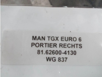 Puerta y piezas para Camión MAN 81.62600-4130 DEUR MAN RECHTS TGX EURO 6 18.420: foto 3