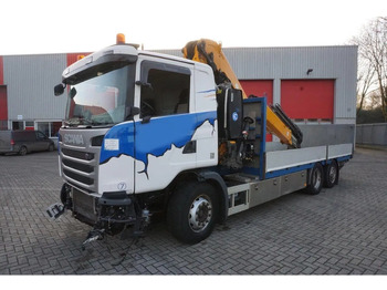 Camión grúa SCANIA G 490