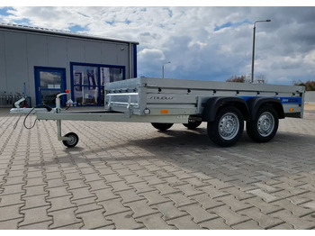 Remolque plataforma/ Caja abierta FARO Solidus 300x150x35 cm, 2 osie: foto 4