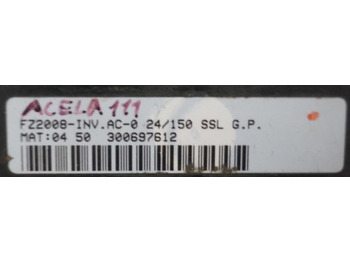 Unidad de control para Equipo de manutención Atlet 300697612 | Rij regeling drive controller Zapi AC-) 24V/150A fz2008-inv sn: foto 2